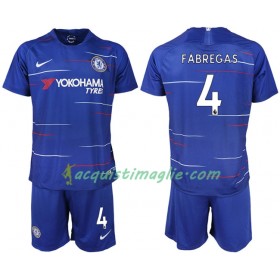 Divisa di Calcio Chelsea FABREGAS 4 Bambino Prima 2018/2019